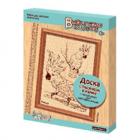 Доски для выжигания 2 шт "Какаду" (в рамке) от интернет-магазина Континент игрушек