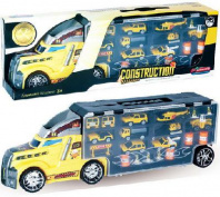 Машинка "Автовоз" в комплекте с металлическими машинками и дорожными знаками, без механизмов, 56х12 от интернет-магазина Континент игрушек