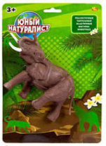 Животные Abtoys серии "Юный натуралист" Слон, термопластичная резина