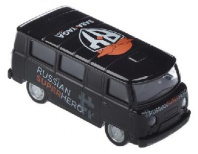 ИГРОЛЕНД Машинка "Микроавтобус BY", металл, свет+звук+инерция 11х4,5х4,5см от интернет-магазина Континент игрушек