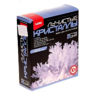 Набор Лучистые кристаллы Белый кристалл от интернет-магазина Континент игрушек