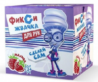 Набор для экспериментов. Фикси-опыты. Жвачка для рук "Малина" от интернет-магазина Континент игрушек