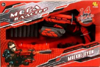 Мегабластер Набор для стрельбы мягкими пулями (бластер и 14 пуль в комплекте) от интернет-магазина Континент игрушек