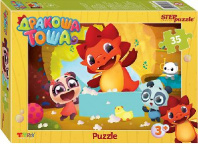 Мозаика "puzzle" 35 "Дракоша Тоша" (Мармелад Медиа), арт. 91169 от интернет-магазина Континент игрушек