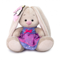 Зайка Ми в платье с единорогом на ушке 15 см от интернет-магазина Континент игрушек