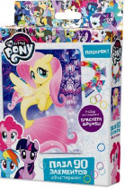 Пазл 90эл. +браслетик. Флаттершай., арт. 03411 от интернет-магазина Континент игрушек