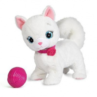 Club Petz Кошка Bianca интерактивная, в комплекте с клубком, выполняет 5 действий, 29х30х31 см от интернет-магазина Континент игрушек