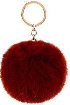 Брелок шар меховой