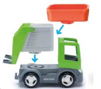 Мусоровоз со сменными кузовами, экологичная упаковка, пластмасса от интернет-магазина Континент игрушек