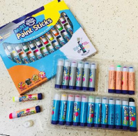 Краски в стиках Little Brian мини, в наборе12 цветов от интернет-магазина Континент игрушек