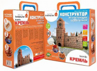 Конструктор КРЕМЛЬ кирпич 130дет от интернет-магазина Континент игрушек