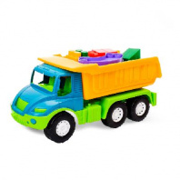 Машина " Атлантис " самосвал №4: машина, конструктор "Эстакада" 1746 МИКС 2101436 от интернет-магазина Континент игрушек