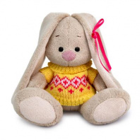 Зайка Ми в жилете с орнаментом малыш 15 см мягкая игрушка от интернет-магазина Континент игрушек