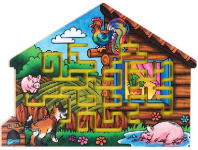 Лабиринт большой "Домик" от интернет-магазина Континент игрушек