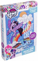 Пазл 24эл. +фигурка с магнитиком.Флаттершай, Сумеречная Искорка и Радуга Дэш.., арт. 03424 от интернет-магазина Континент игрушек