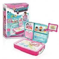 Чемоданчик-ранец "Юный художник" с двухсторонней доской для рисования и аксессуарами от интернет-магазина Континент игрушек