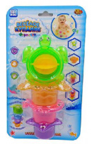 Веселое купание. Черепаха-мельница для ванной, в наборе с аксессуарами (4 предмета)