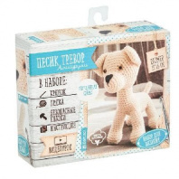 Мягкая игрушка «Пёсик Тревор», набор для вязания, 10 ? 4 ? 14 см 1657301 от интернет-магазина Континент игрушек