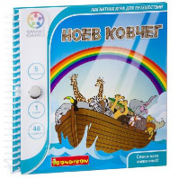 Магнитная игра Bondibon для путешествий, Ноев ковчег от интернет-магазина Континент игрушек