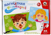 Развивающая игра на магнитах Смешные лица от интернет-магазина Континент игрушек