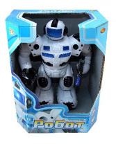 Робот эл/мех со светом и звуком с подвижными руками и ногами от интернет-магазина Континент игрушек