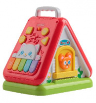 Игрушка для малышей. Развивающий центр "Домик музыкальный "Умный Я", со звуковыми эффектами