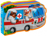 Книжка с мягкими пазлами. Скорая помощь. от интернет-магазина Континент игрушек