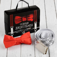 Набор детский: ремень и бабочка "Джентельмен", 100 % п/э, 11,5 х 9 см 2654335 от интернет-магазина Континент игрушек