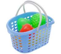 Набор продуктов "Фруктовый бум" с корзиной, МИКС от интернет-магазина Континент игрушек