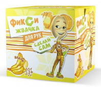 Набор для экспериментов. Фикси-опыты. Жвачка для рук "Банан" от интернет-магазина Континент игрушек