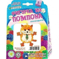 Набор для творчества Фигурка из бисера Маленький кот от интернет-магазина Континент игрушек