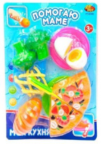 Набор  посуды и продуктов от интернет-магазина Континент игрушек