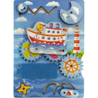 Бизиборд. Кораблик от интернет-магазина Континент игрушек