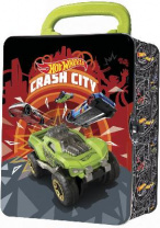 Портативный кейс для хранения 18 машинок Hot Wheels, черный от интернет-магазина Континент игрушек