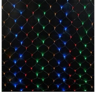 Эл гирлянда сетка цветная 240 ламп 2х2 м от интернет-магазина Континент игрушек