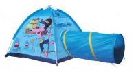 Палатка игровая c туннелем Пират, коробка от интернет-магазина Континент игрушек