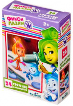 Оригами Пазл 24 детали Мультфильмы, картон, 18х13см, 8-16 дизайнов от интернет-магазина Континент игрушек