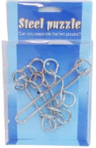 Головоломка металлическая 10,5x2x17,5см от интернет-магазина Континент игрушек