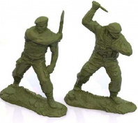 Солдатики ВДВ России (8 шт. в малом прозрачном боксе) 14х7х19 см.