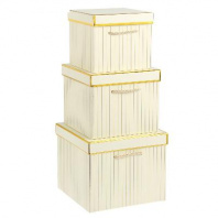 Набор коробок 3 в 1, цвет бежевый- 2 от интернет-магазина Континент игрушек