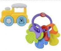 Набор погремушек 8358A-6 (4шт) в пакете 8358A-6