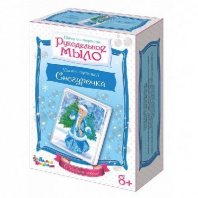 Новый год. Набор для творчества. Рукодельное мыло с картинкой "Снегурочка" (С Новым годом!) от интернет-магазина Континент игрушек